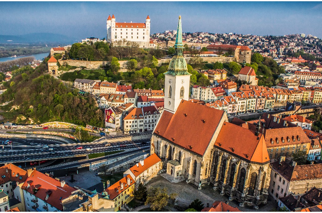 Panorama dall'alto ©Bratislava Tourist Board